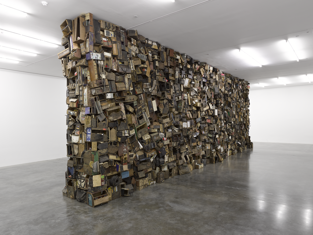 Fragments White Cube Bermondsey de Ibrahim Mahama - Crédito_White Cube Bermondsey